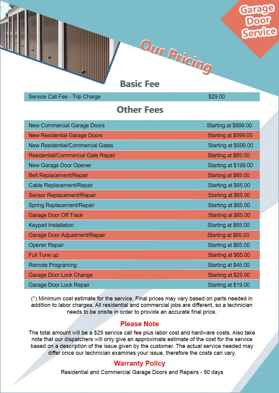 Golden Garage Door Service Millbrae, CA 650-889-4044